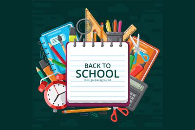 پوستر تبلیغاتی مدرسه - Back to school