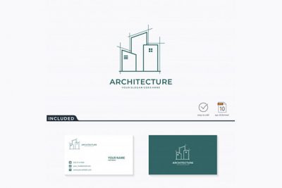 کارت ویزیت و لوگو عمرانی و ساختمانی – Architecture logo design