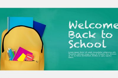 پوستر تبلیغاتی مدرسه - Back to school