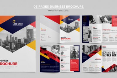 بروشور تجاری - Business brochure template
