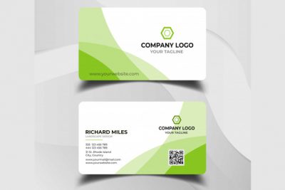 کارت ویزیت شخصی - Abstract business card template