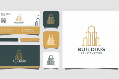 کارت ویزیت و لوگو عمرانی و ساختمانی – Building logo and business card