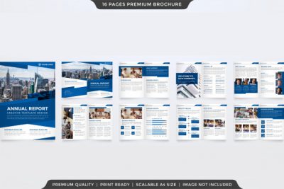 بروشور مدرن تجاری - Business brochure template