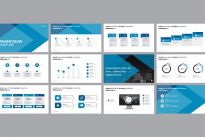 بروشور چند منظوره شرکتی - Business presentation design