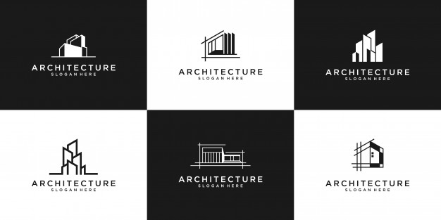 کارت ویزیت و لوگو چند منظوره - Building logo design and business card
