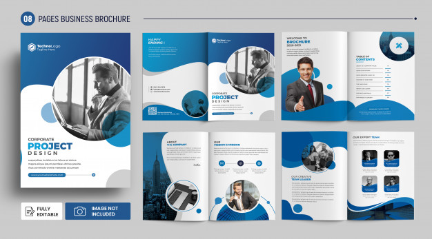 بروشور پروفایل شرکت - Company profile brochure