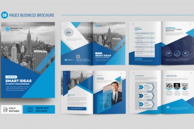 بروشور چند منظوره شرکتی - Corporate business brochure