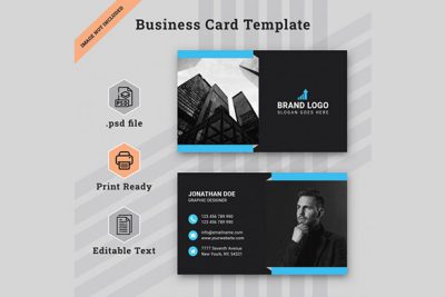 کارت ویزیت شرکتی - Corporate business card template