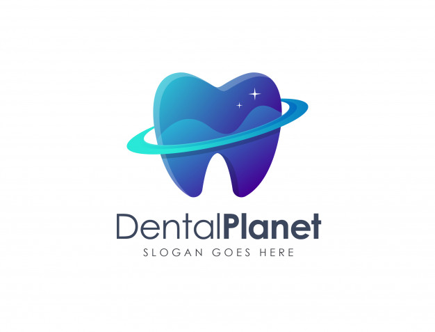 لوگو دندان پزشکی – Dental planet logo