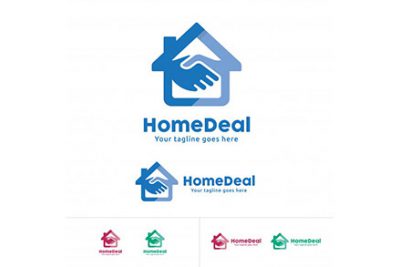 لوگو مشاورین املاک - Home deal logo