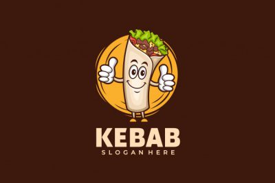 لوگو کباب لقمه – Kebab logo design