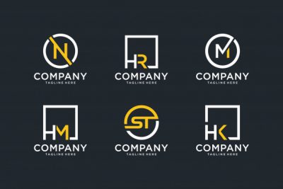 مجموعه لوگو مونوگرام – Monogram logo design