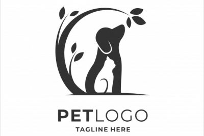 لوگو پت شاپ و دامپزشکی – Pet logo design