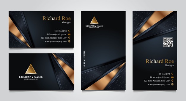 کارت ویزیت چند منظوره – Set of luxury business card