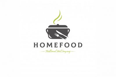 لوگو چند منظوره غذای خانگی – Traditional food vector logo