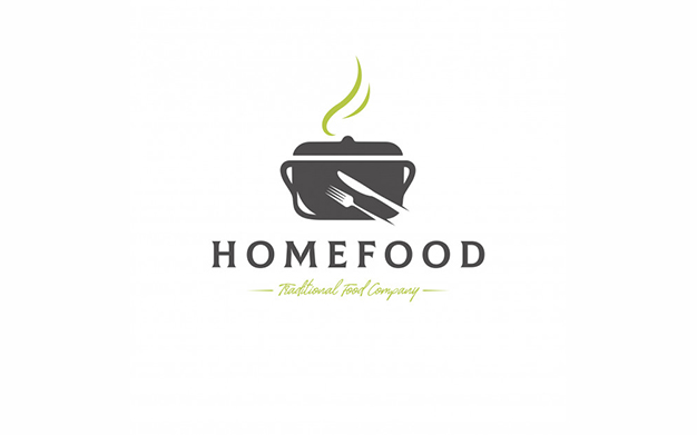 لوگو چند منظوره غذای خانگی – Traditional food vector logo