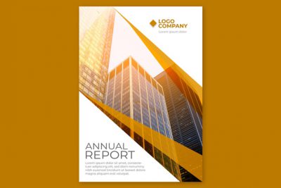 گزارش A4 شرکتی - Annual report template