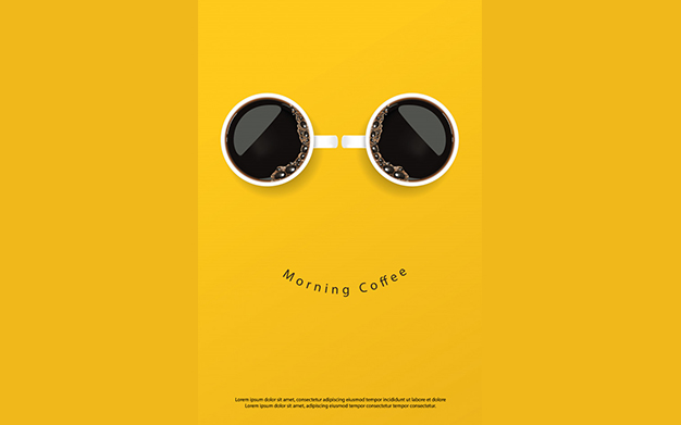 بنر تبلیغ قهوه و کافه - Coffee poster advertisement flayers