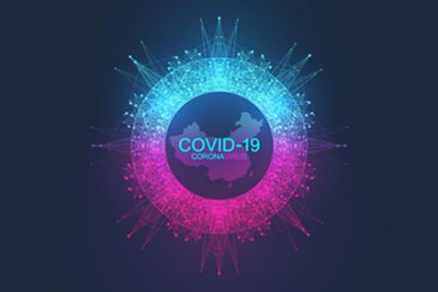 بنر ویروس کرونا – Coronavirus background