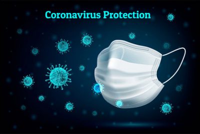 محافظت در برابر ویروس کرونا – Coronavirus protection background