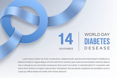 بنر روز جهانی دیابت - Diabetes day november