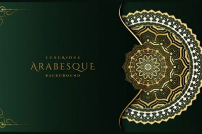 طرح مذهبی لوکس چند منظوره – Luxurious mandala arabesque background