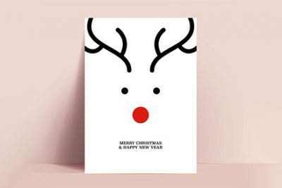 بنر تبریک کریسمس - Merry christmas concept illustration