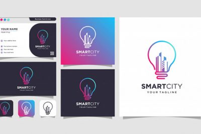 کارت ویزیت و لوگو چند منظوره – Smart city business card