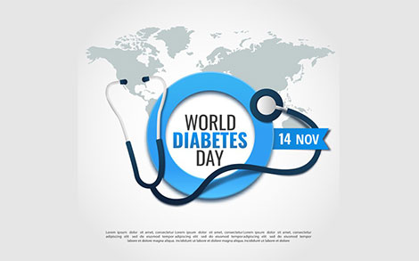 بنر روز جهانی دیابت - World diabetes day