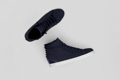 کفش سه بعدی - Isometric shoes 3d isolated render