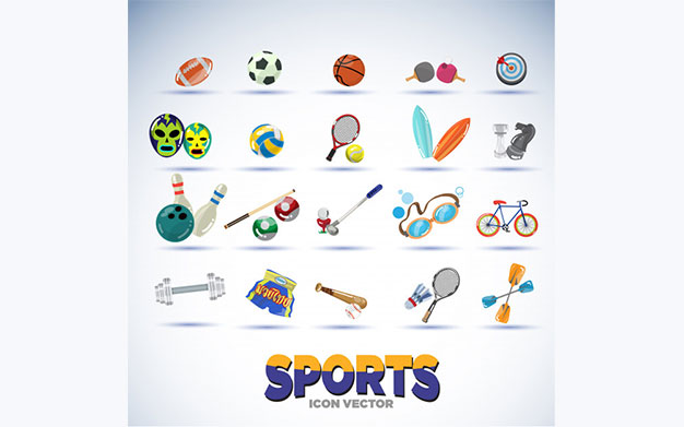 مجموعه لوازم و تجهیزات ورزشی - Sport equipments