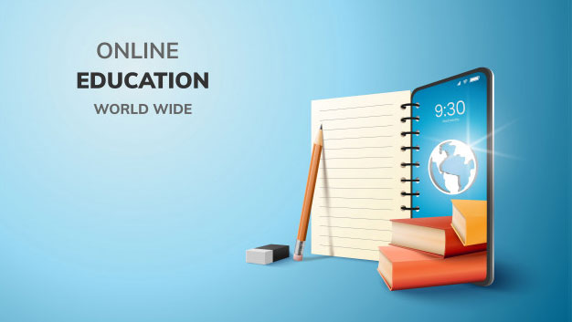 بنر کلاس آنلاین - Digital online education app