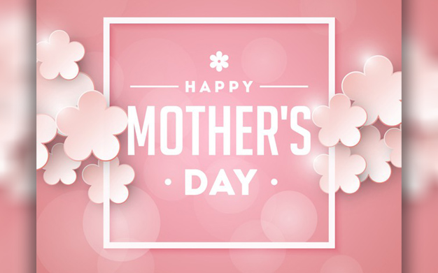 بنر روز مادر – Happy mothers day retro background