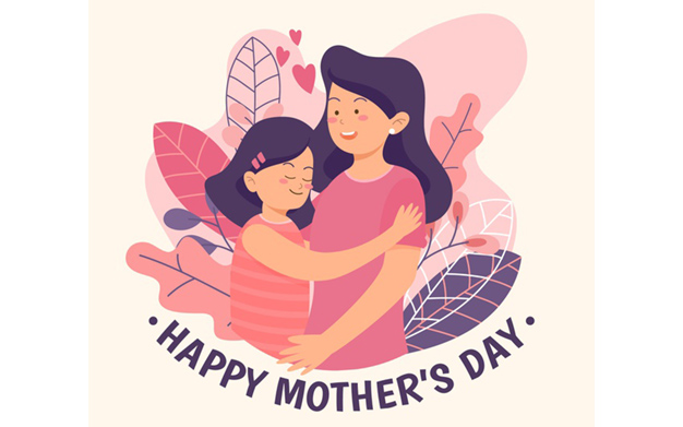 بنر روز مادر - Illustration with mothers day theme