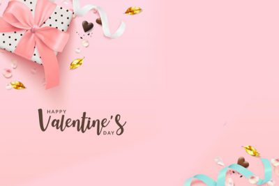 پوستر عاشقانه روز ولنتاین - Valentine's day romantic poster background square