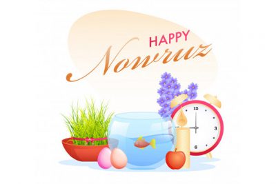 پوستر تبریک نوروز - Happy nowruz celebration poster design