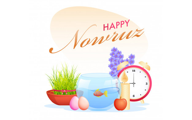 پوستر تبریک نوروز - Happy nowruz celebration poster design