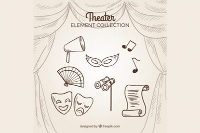 مجموعه المان های تئاتر - Collection of theater elements