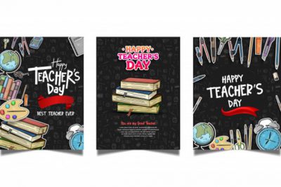 مجموعه پوستر تبریک روز معلم مناسب اینستاگرام - Happy teachers day poster collection