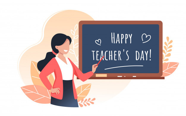 بنر تبریک روز معلم - Happy teachers day