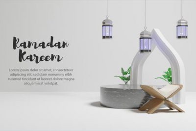 بنر ماه رمضان – Ramadan kareem background