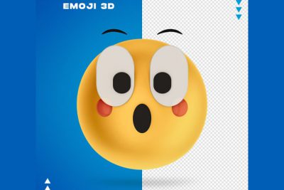 ایموجی سه بعدی - Emoji 3d rendering