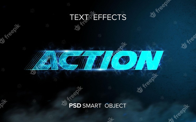 افکت متن علمی تخیلی - Science fiction text effect