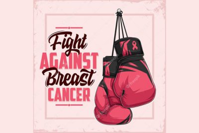 پوستر مبارزه با سرطان سینه - Fight against breast cancer