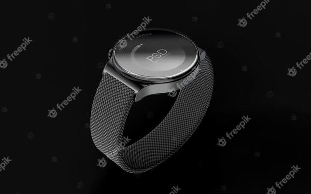 موکاپ ساعت هوشمند مدرن - Smartwatch mockup. technology concept