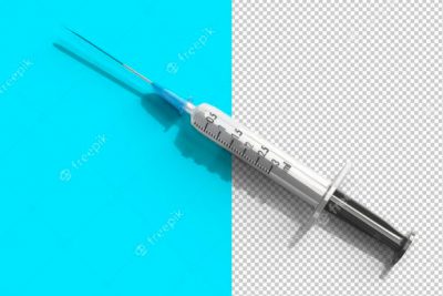 بنر واکسیناسیون - Syringe for vaccine vaccination