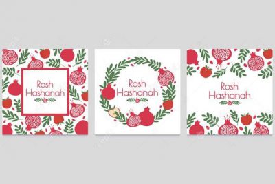 کارت تبریک با طرح انار - Greeting cards with pomegranate