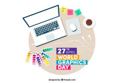بنر روز جهانی گرافیک - World graphics day