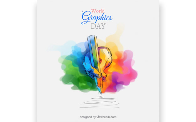 بنر روز جهانی گرافیک - World graphics day